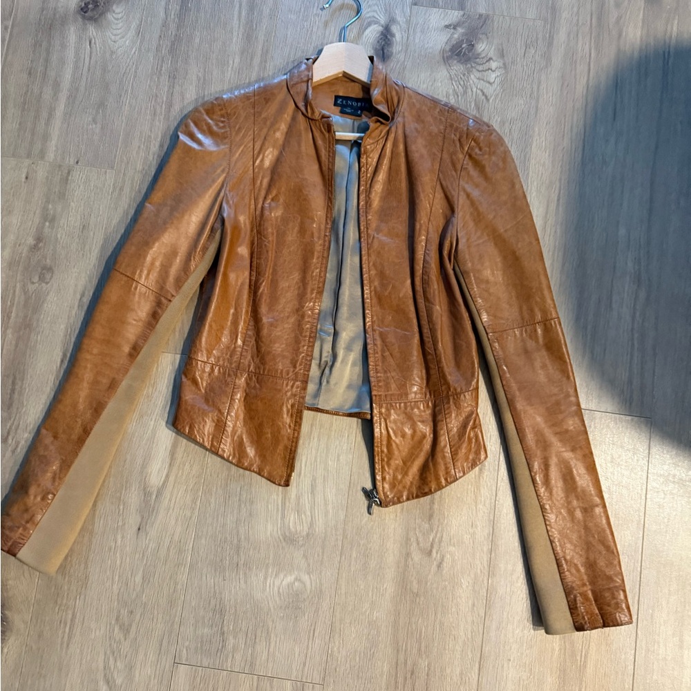 ZENOBIA | Leather jacket women XS